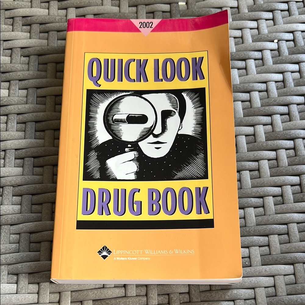 Quick Look Drug Book 2002